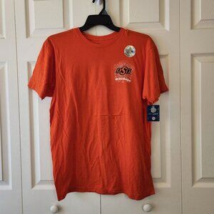 OSU Cowboys Orange T-Shirt Size Large Soft Crewneck Short Sleeve NCAA NWT